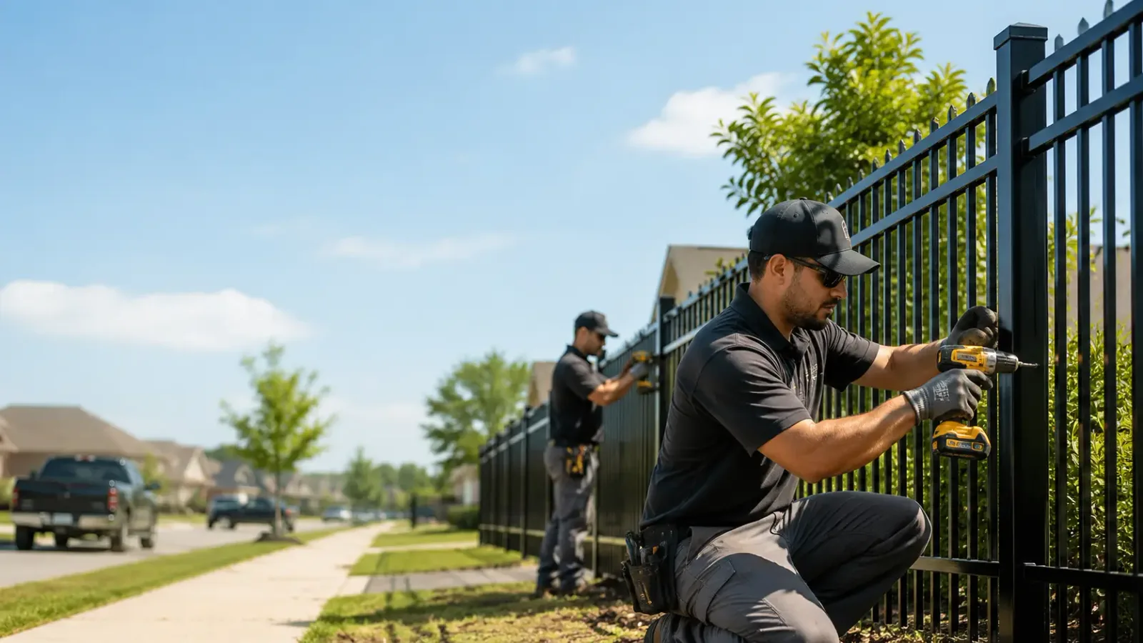 Metal Fence Installation in Pennsylvania Furnace, PA